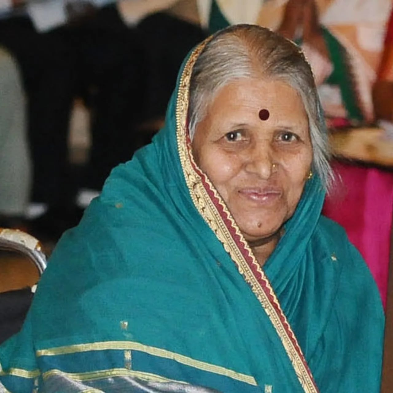 Porträt von Sindhutai Sapkal (1948–2022) – Gedenkseite