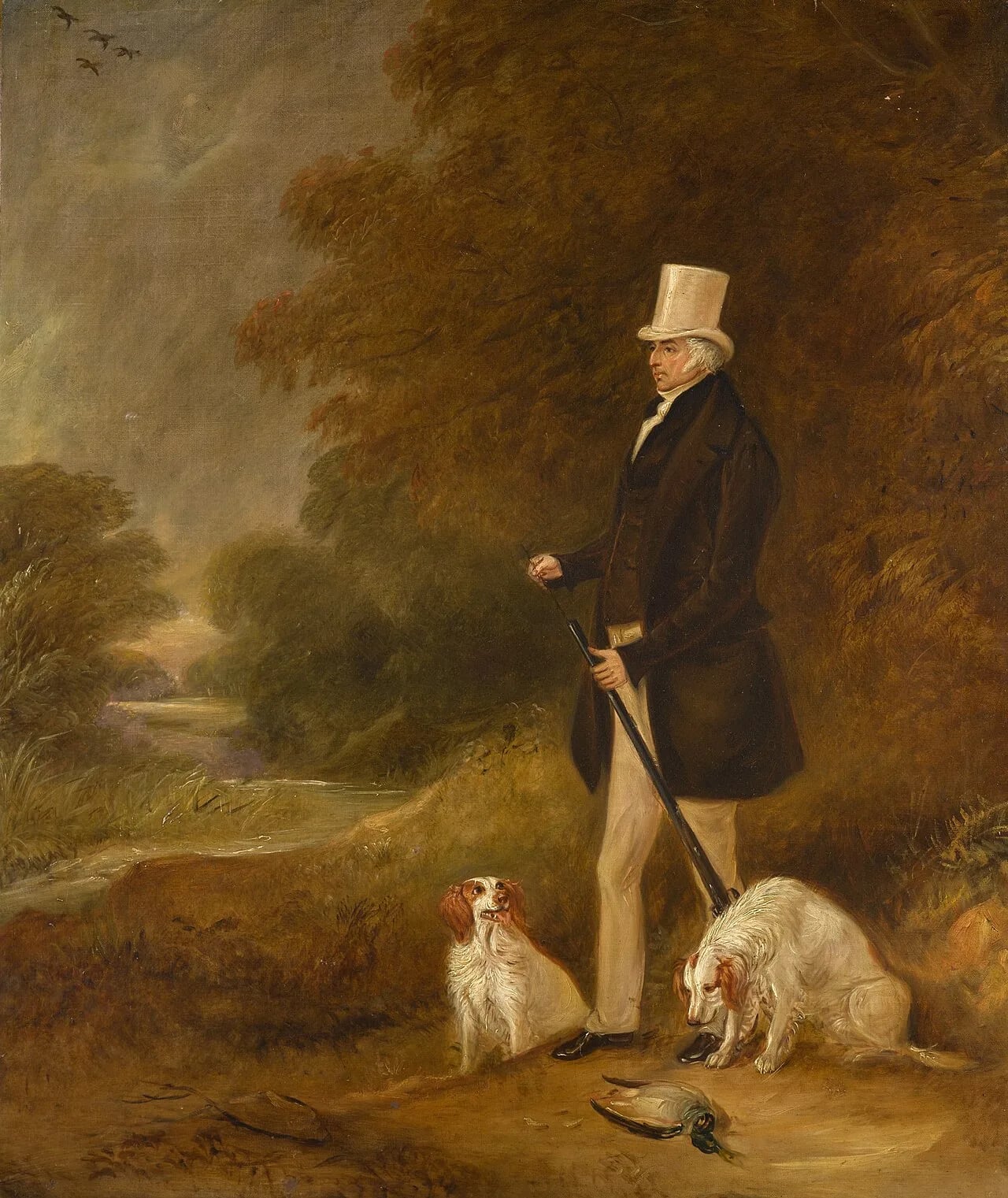 Portrait of Sir William Milner, 4th Baronet (1779–1885) – memorial page