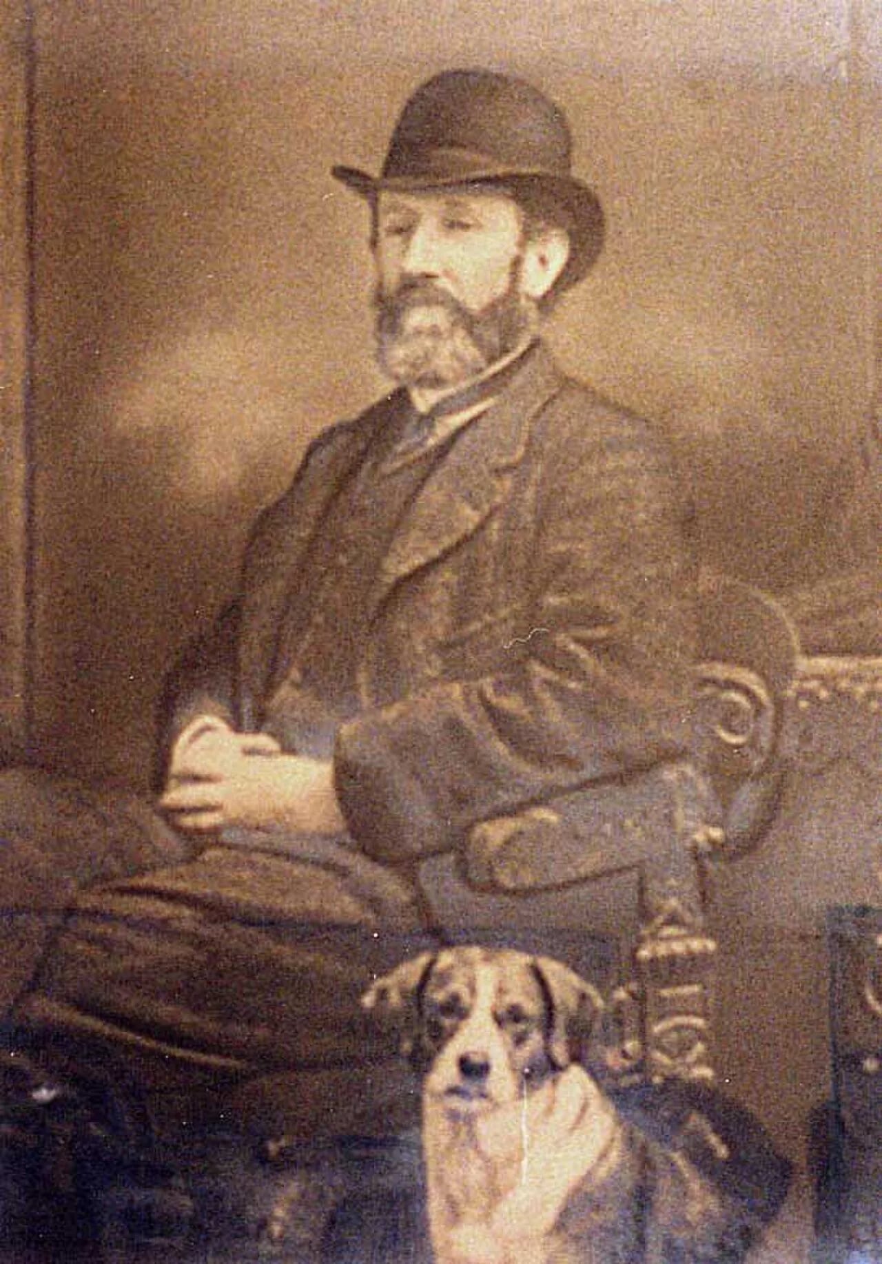 Porträt von Sir Arthur Cowell-Stepney (1834–1909) – Gedenkseite