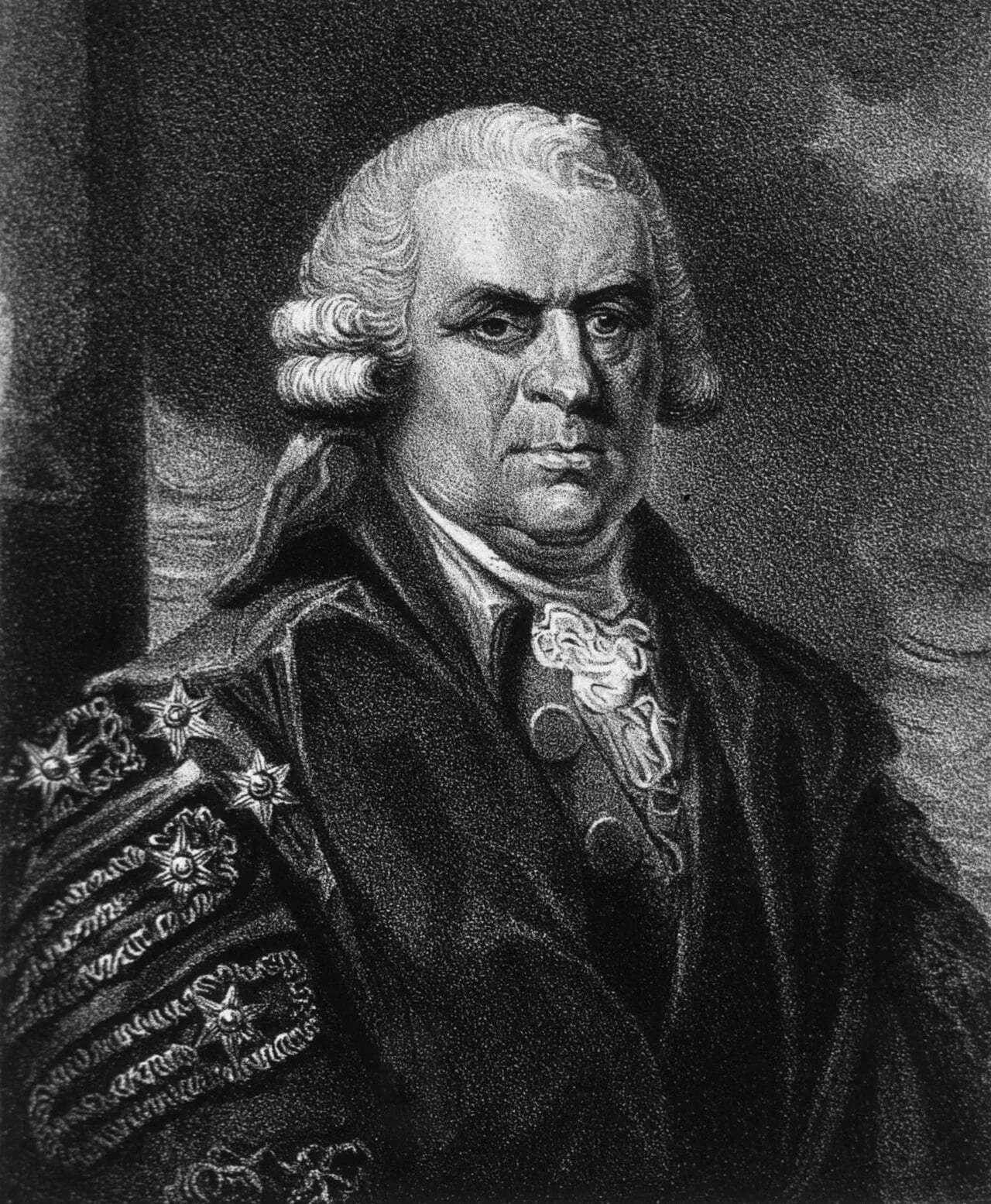 Porträt von George Baker (1722–1809) – Gedenkseite