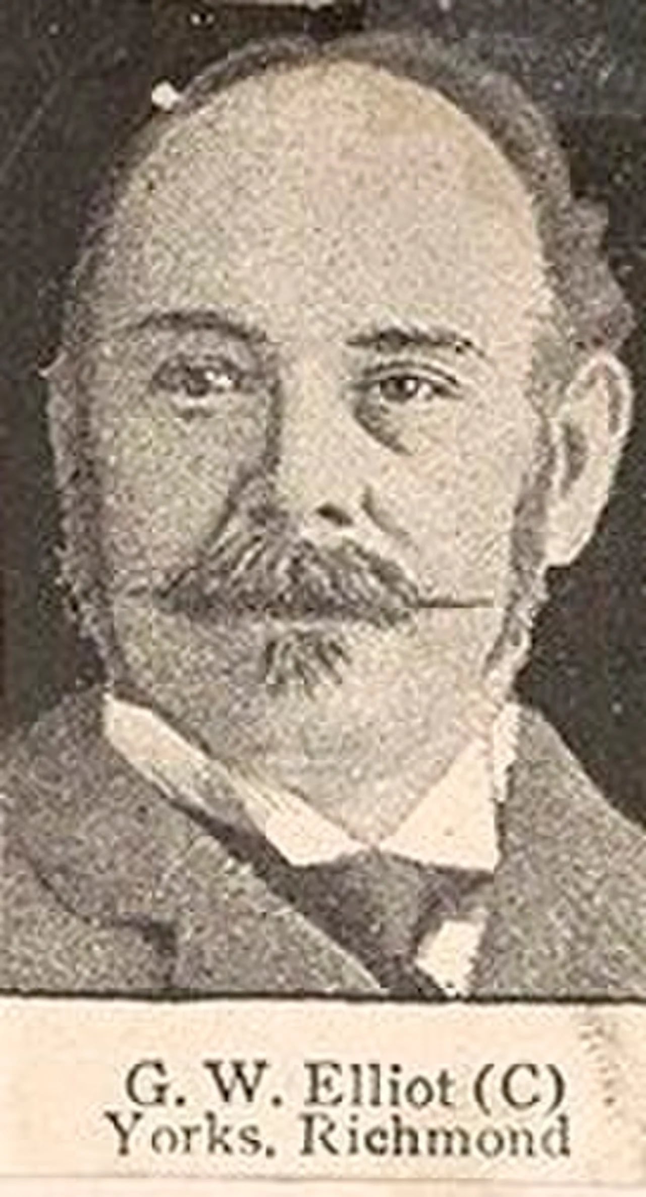 Portrait of Sir George Elliot, 2nd Baronet (1844–1895) – memorial page