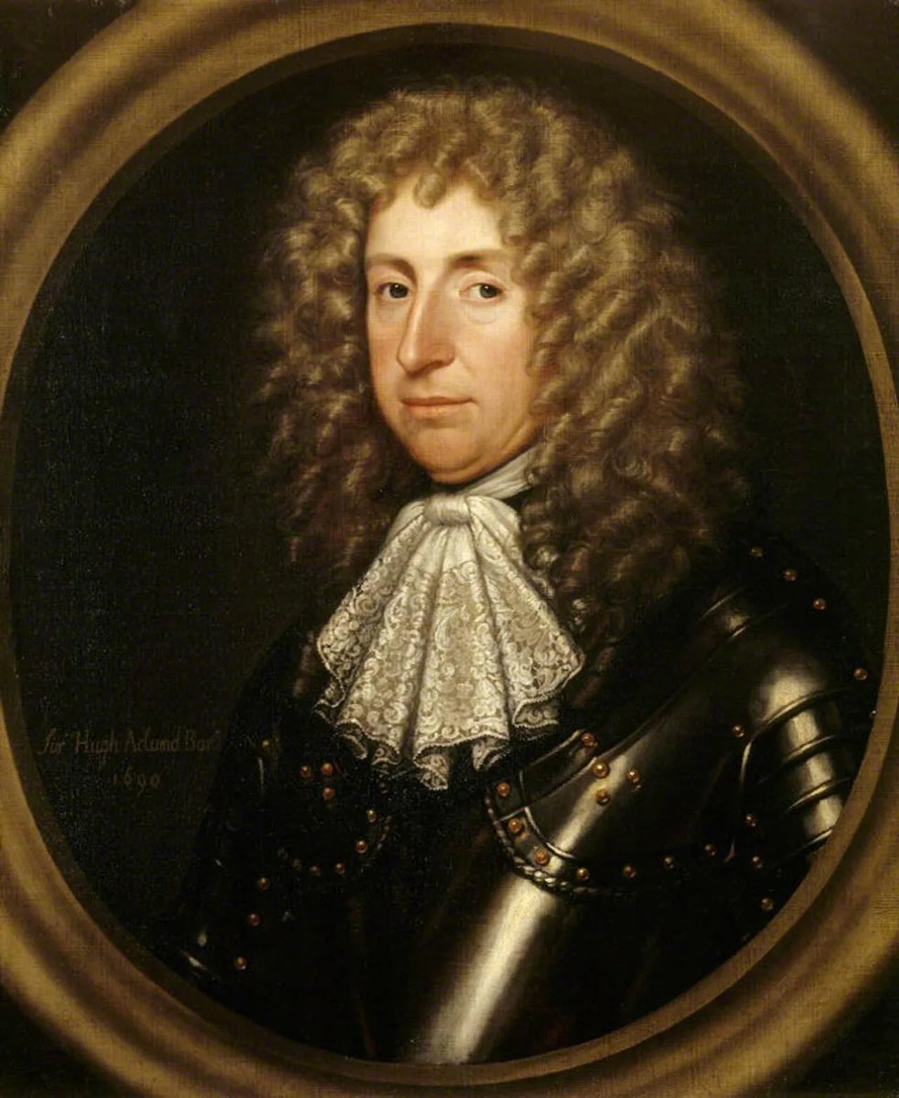 Portrait of Sir Hugh Acland, 5th Baronet (1639–1714) – memorial page