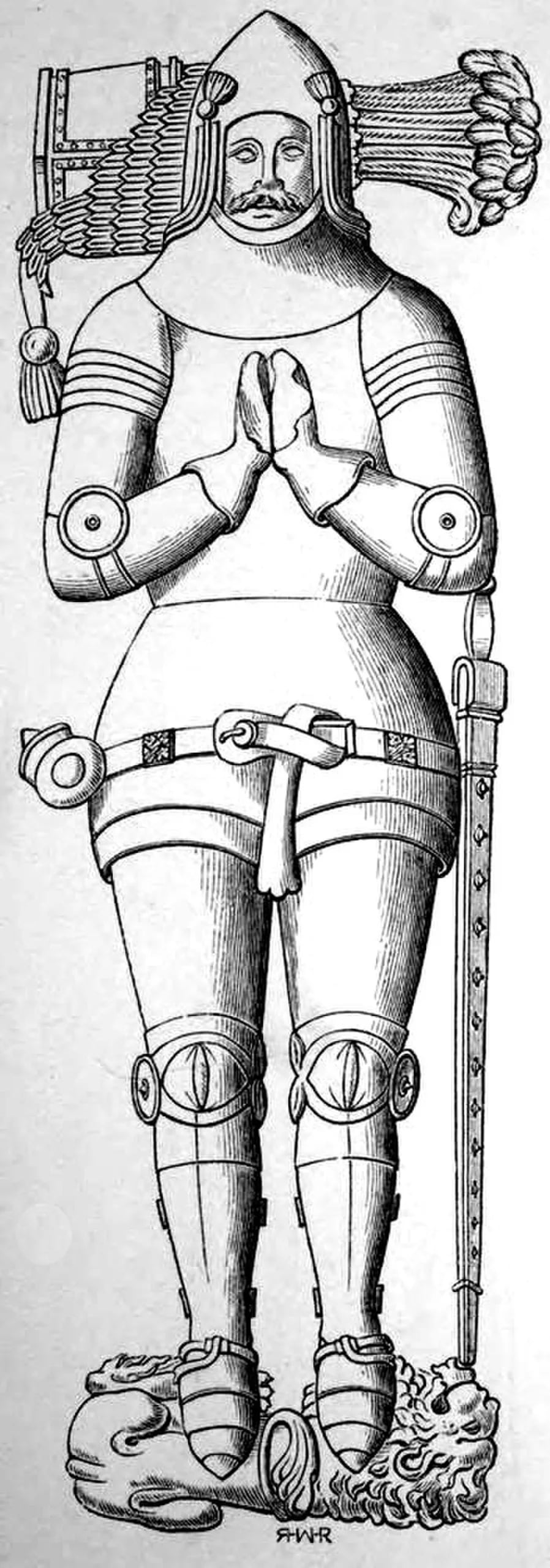 Portrait of Hugh Courtenay (1358–1425) – memorial page