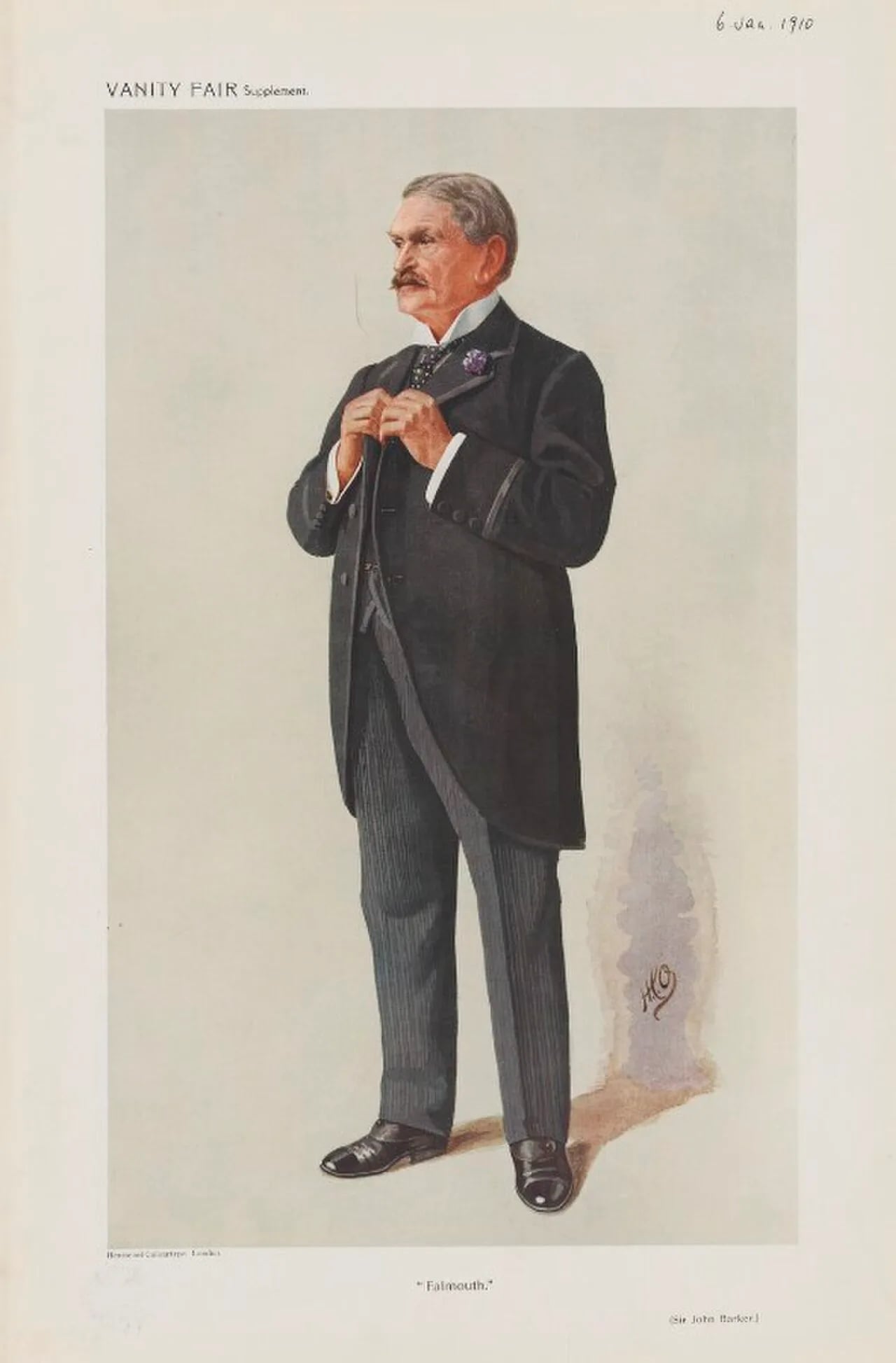 Portrait of Sir John Barker, 1st Baronet (1840–1914) – memorial page