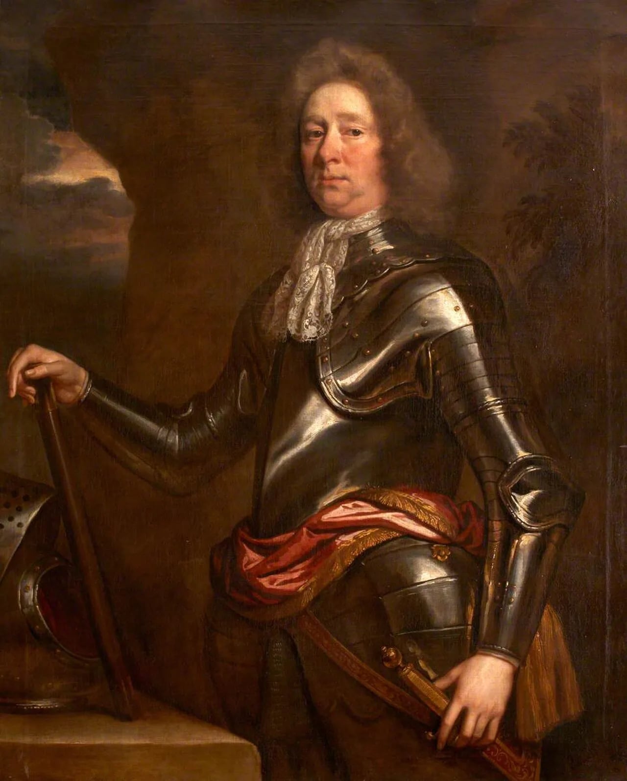 Porträt von John Carew, 3. Baronet (1635–1692) – Gedenkseite