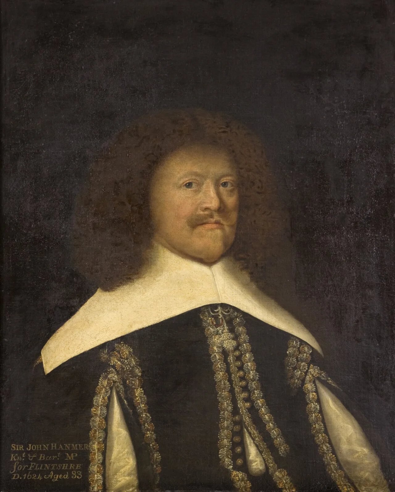 Portrait of Sir John Hanmer, 1st Baronet (1590–1624) – memorial page