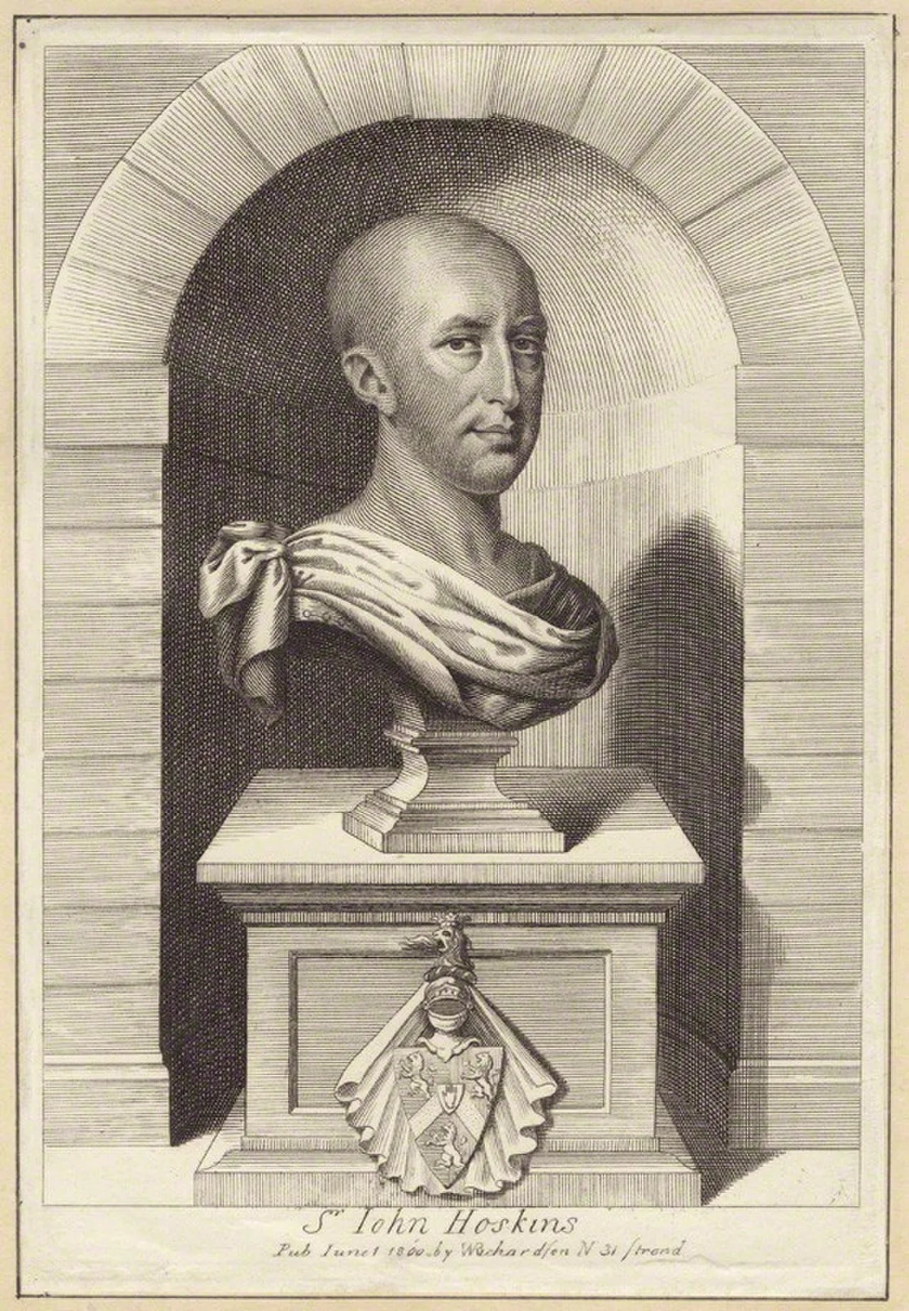 Porträt von Sir John Hoskyns, 2nd Baronet (1634–1705) – Gedenkseite