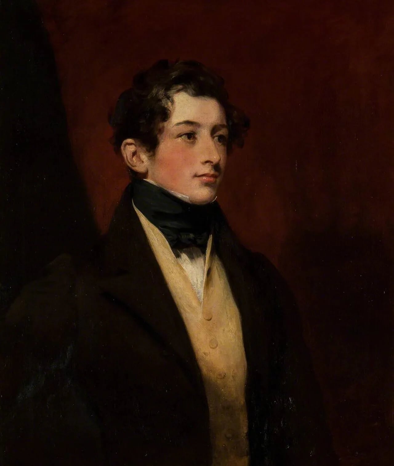 Porträt von Sir John Mordaunt, 9th Baronet (1808–1845) – Gedenkseite