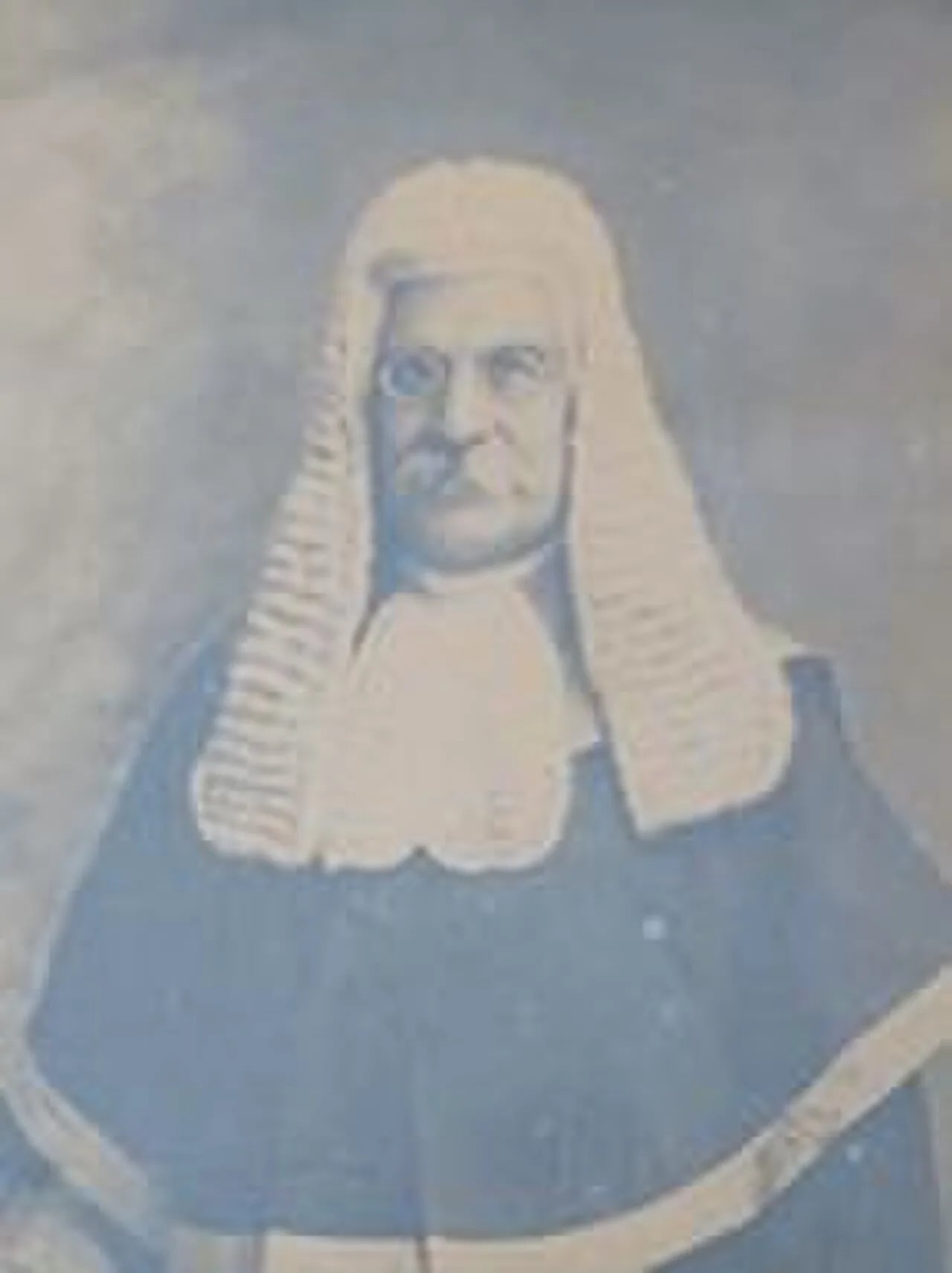 Porträt von Sir Pramada Charan Banerjee (1848–1930) – Gedenkseite
