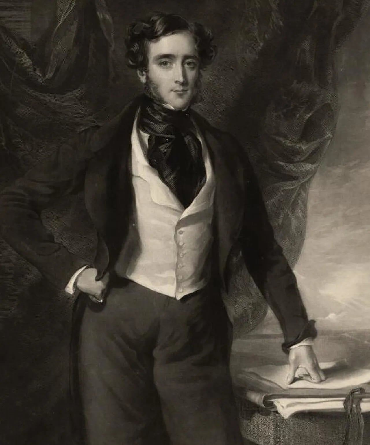 Portrait of Sir Richard Williams-Bulkeley, 10th Baronet (1801–1875) – memorial page
