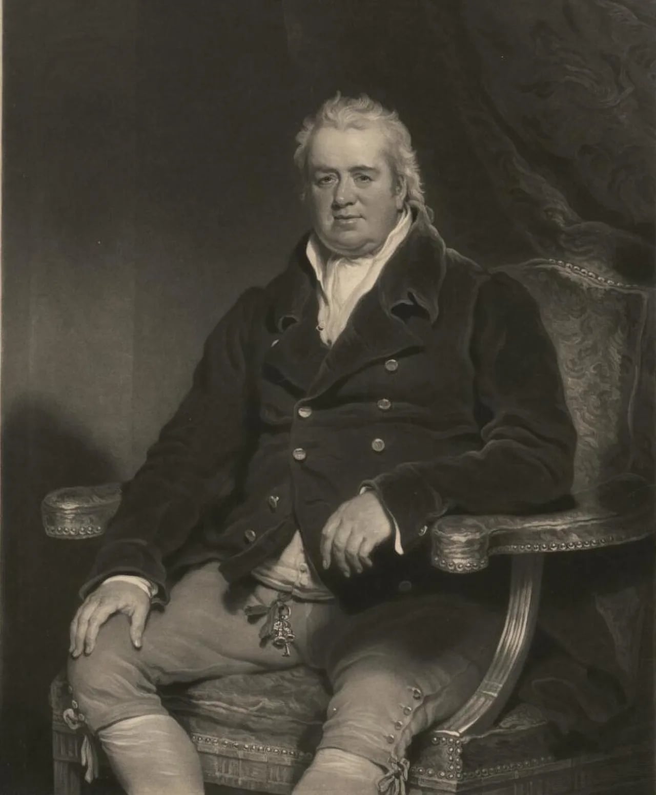 Portrait of Sir Robert Vaughan, 2nd Baronet (1768–1843) – memorial page