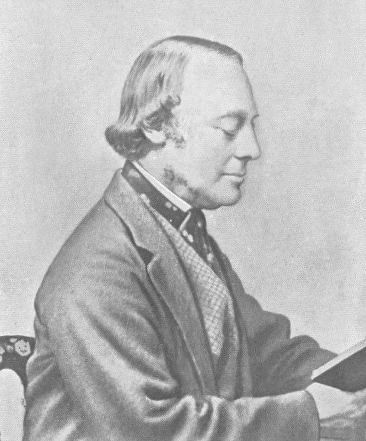 Porträt von Sir Stephen Glynne, 9th Baronet (1807–1874) – Gedenkseite