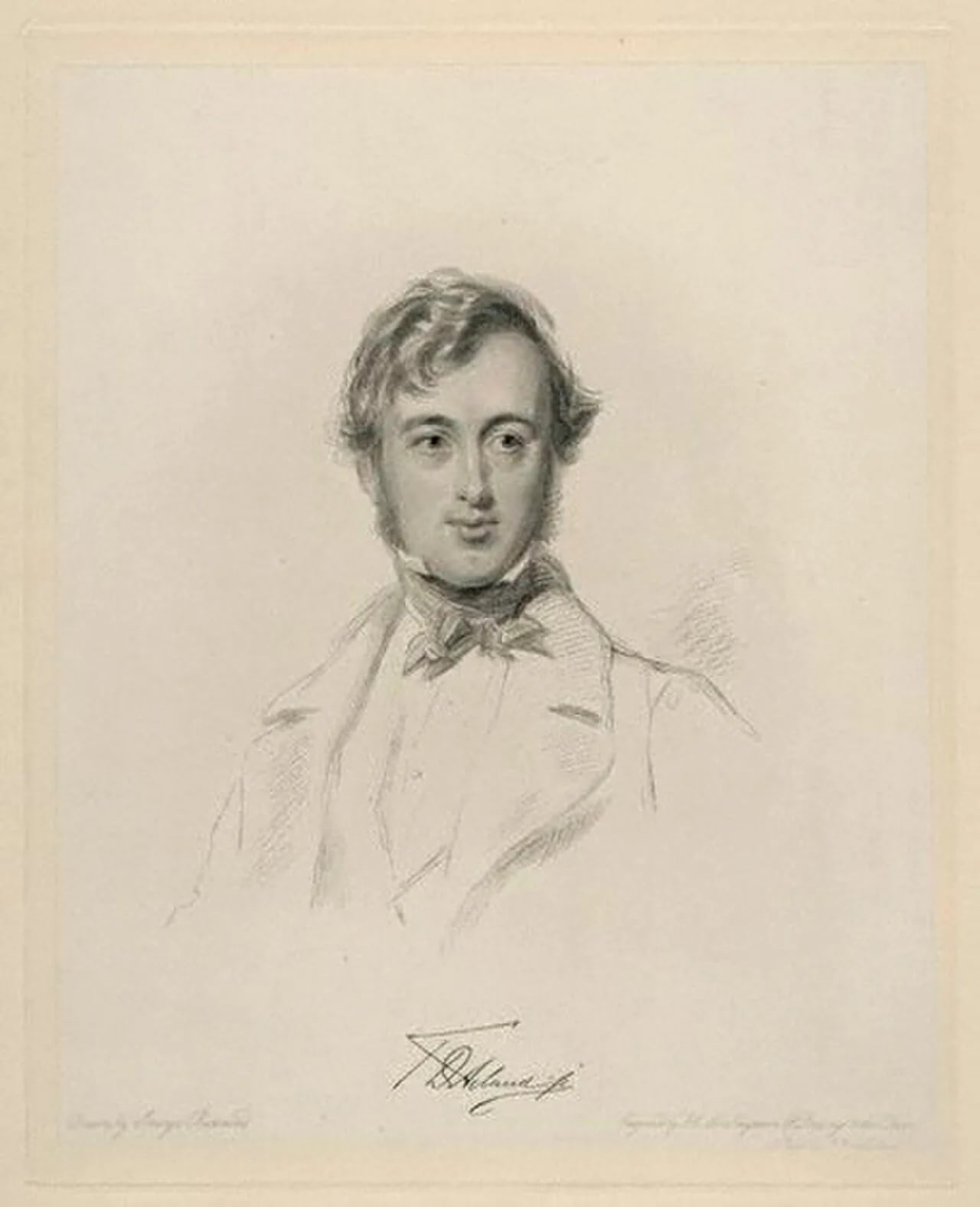 Portrait of Sir Thomas Dyke Acland, 11th Baronet (1809–1898) – memorial page