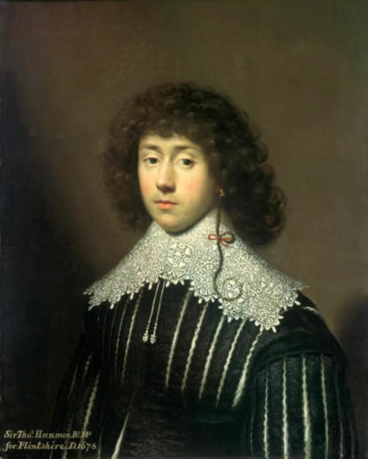 Porträt von Thomas Hanmer (1612–1678) – Gedenkseite