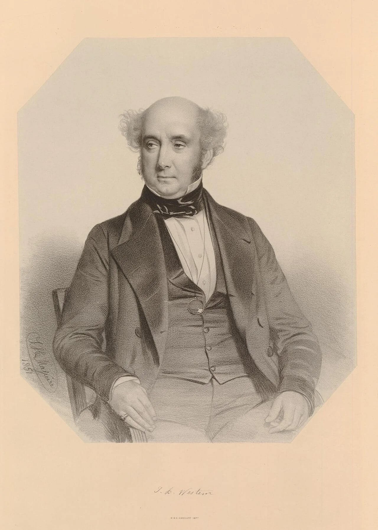 Porträt von Sir Thomas Western, 1st Baronet (1795–1873) – Gedenkseite