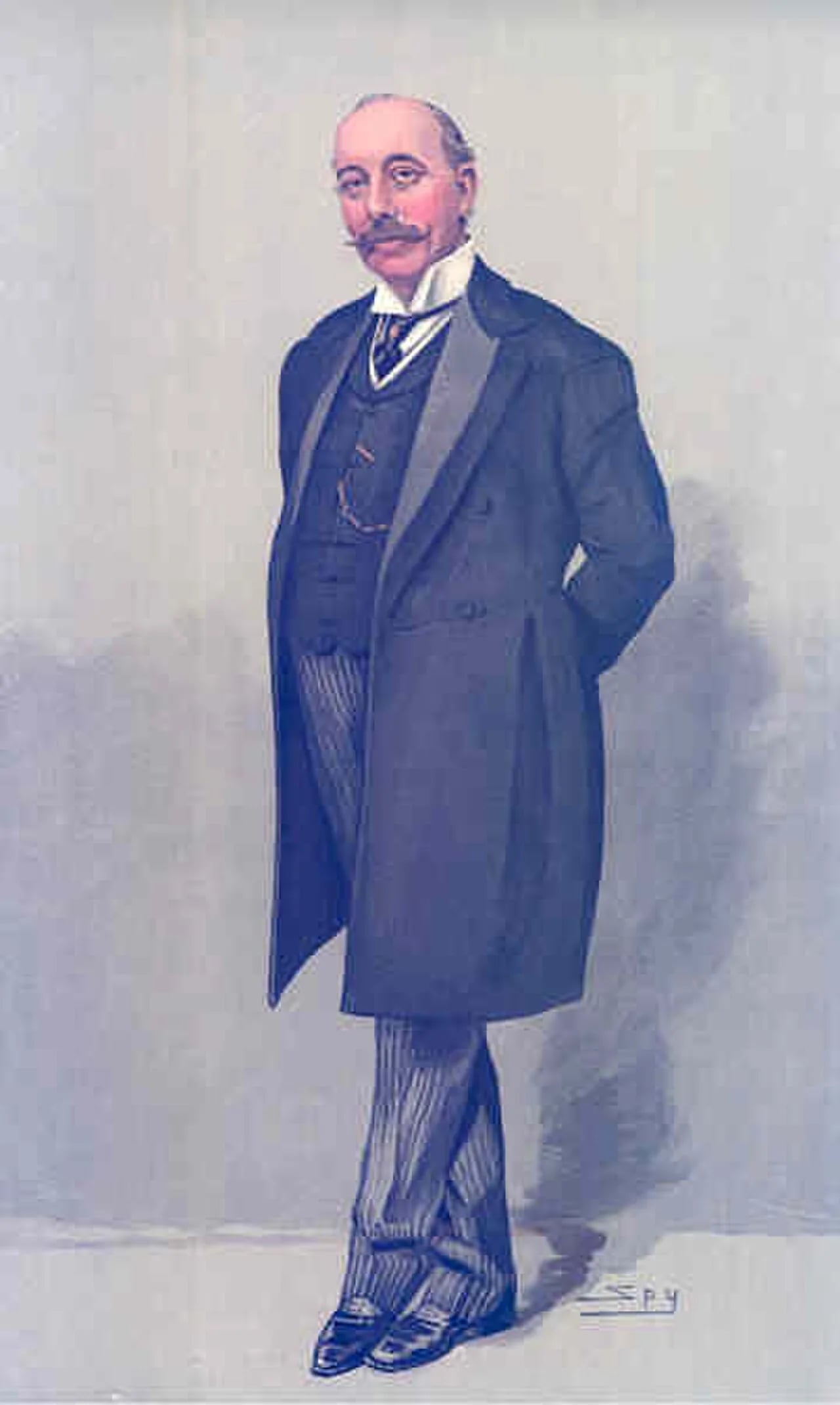 Porträt von Sir Walter Roper Lawrence (1857–1940) – Gedenkseite