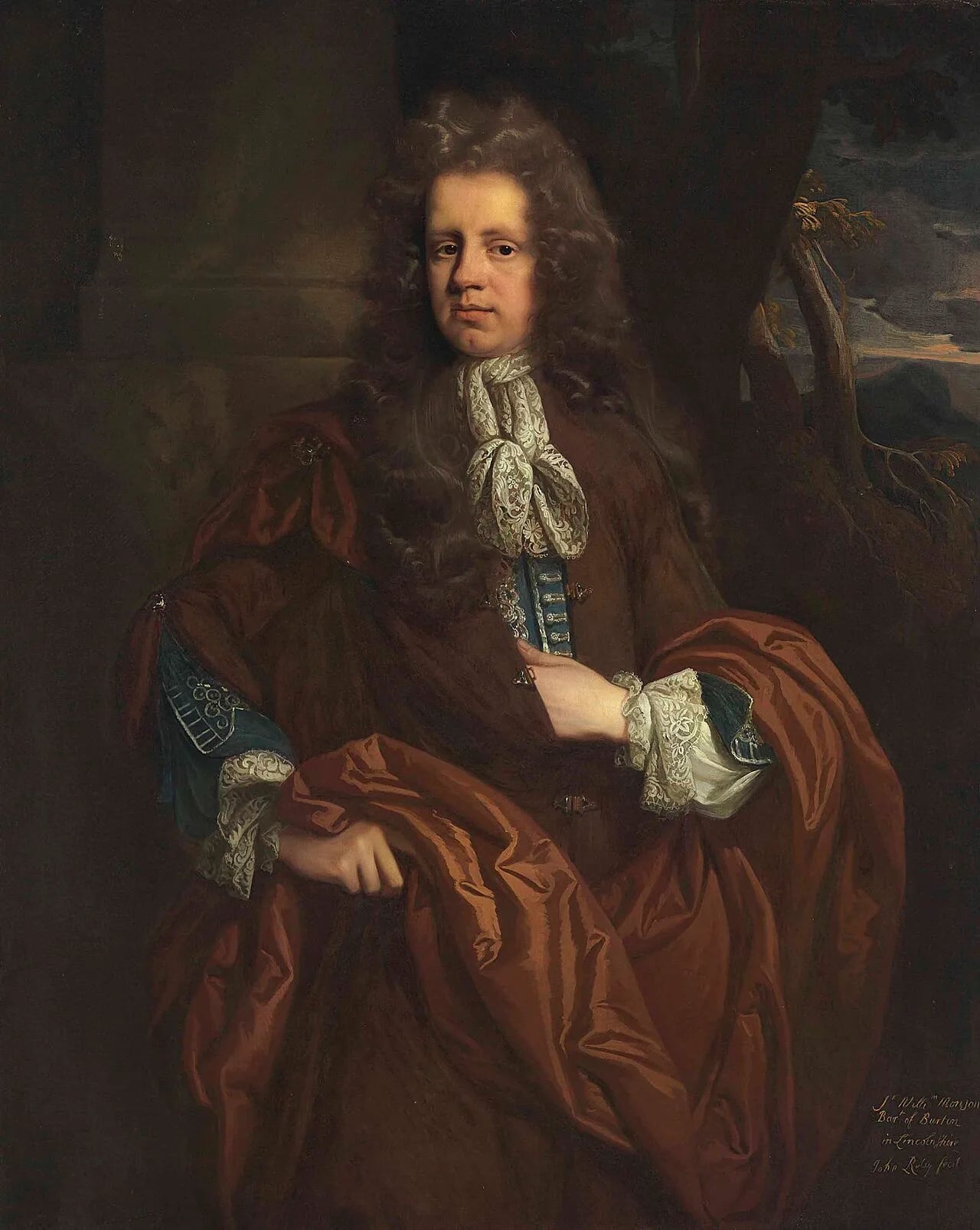 Porträt von Sir William Monson, 4th Baronet (1653–1727) – Gedenkseite