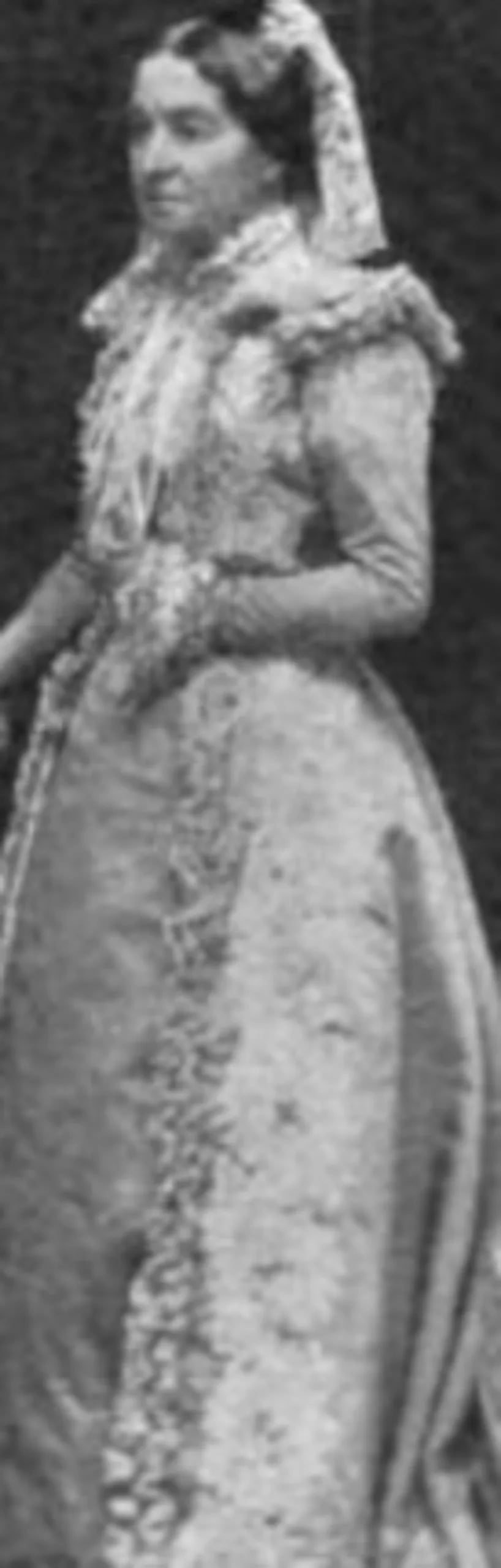 Portrait of Mary Jane Beach (1828–1903) – memorial page