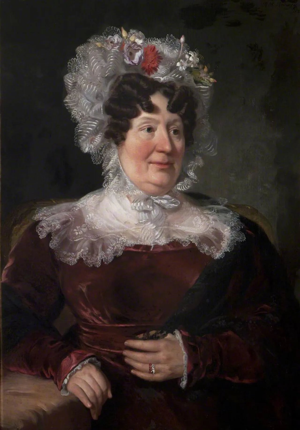 Portrait of Felicite Anne Josephe de Wattines (1765–1850) – memorial page