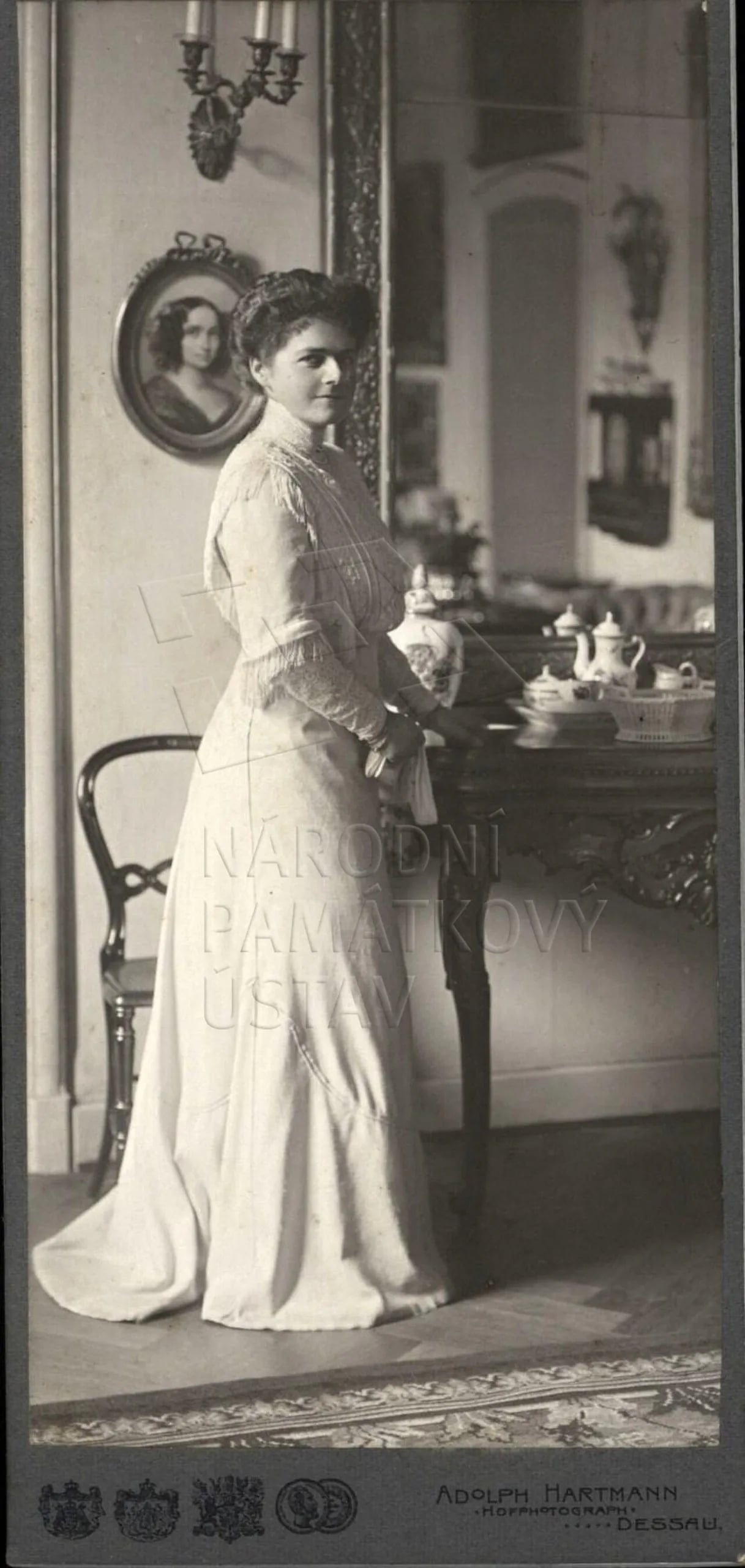 Portrait of Alexandra zu Schaumburg-Lippe (1879–1949) – memorial page