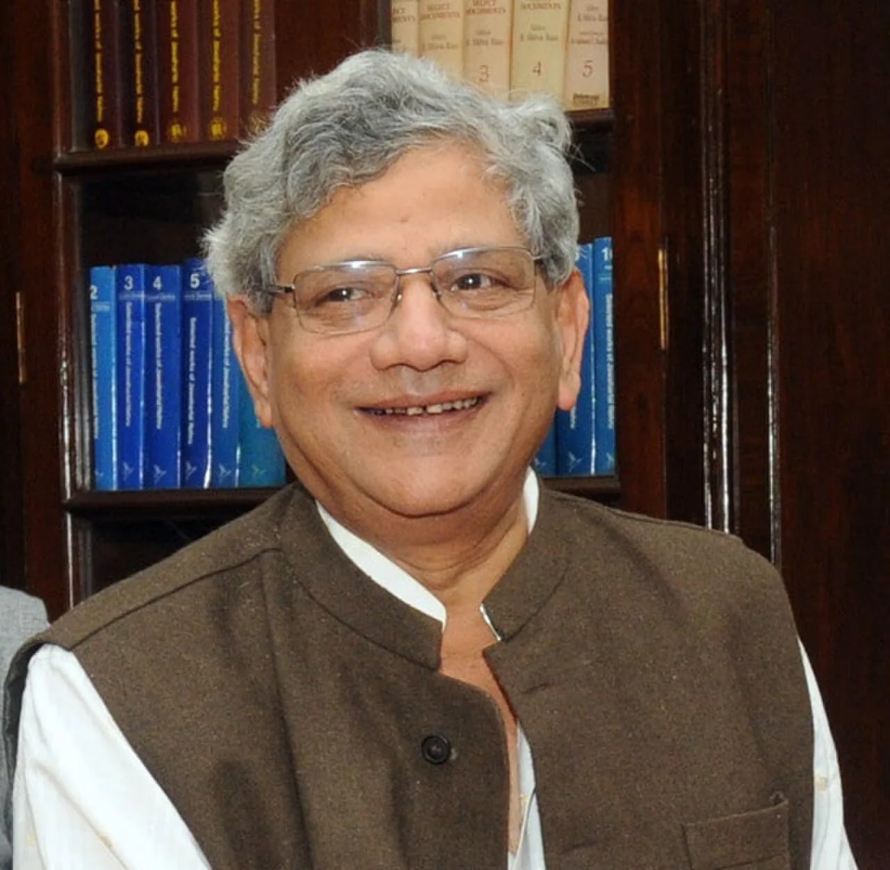 Portrait of Sitaram Yechury (1952–2024) – memorial page