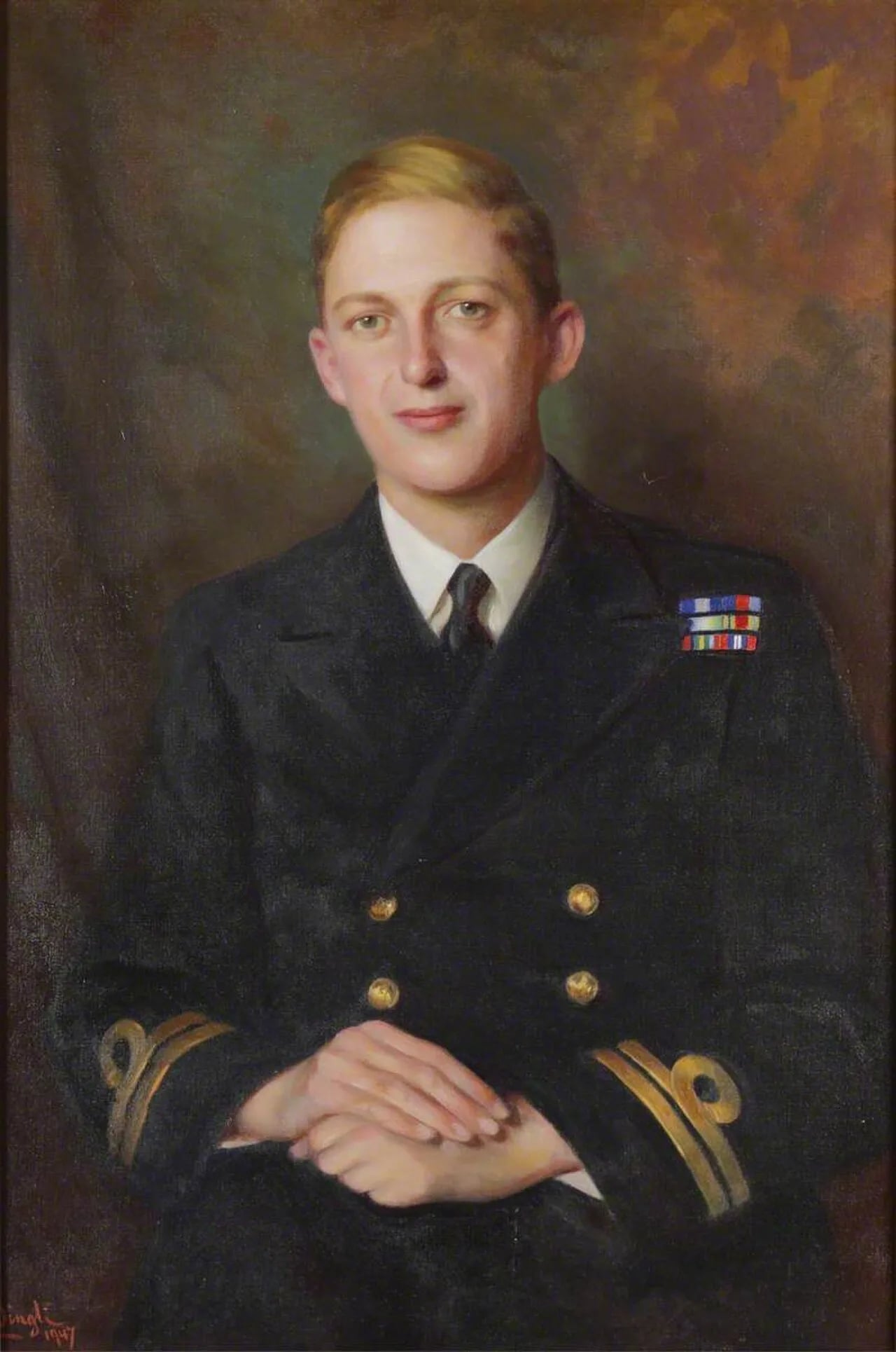 Portrait of Thomas Henry Hornyold-Strickland, 7th Count della Catena (1921–1983) – memorial page