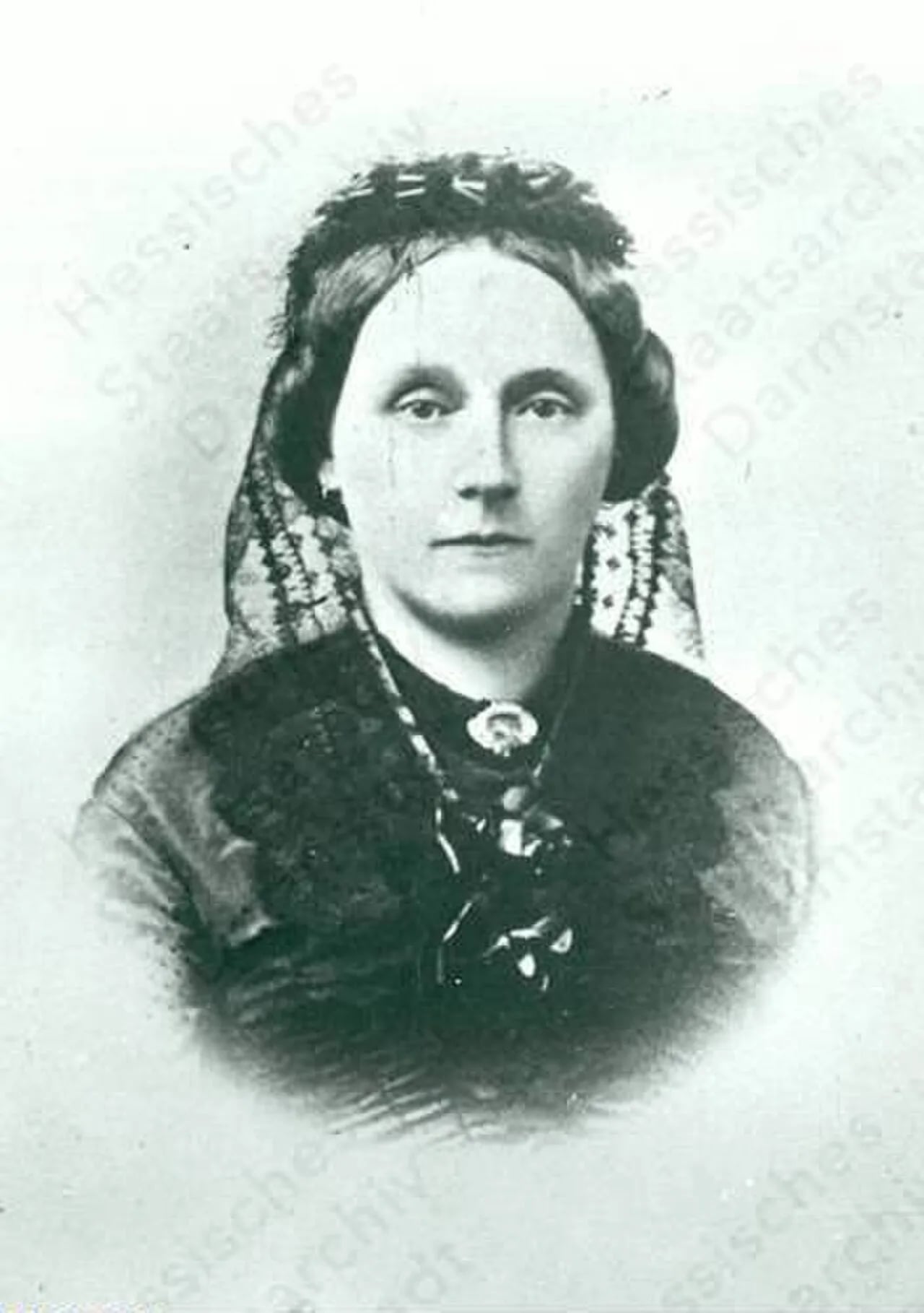 Porträt von Countess Luitgard of Castell-Rüdenhausen (1843–1927) – Gedenkseite