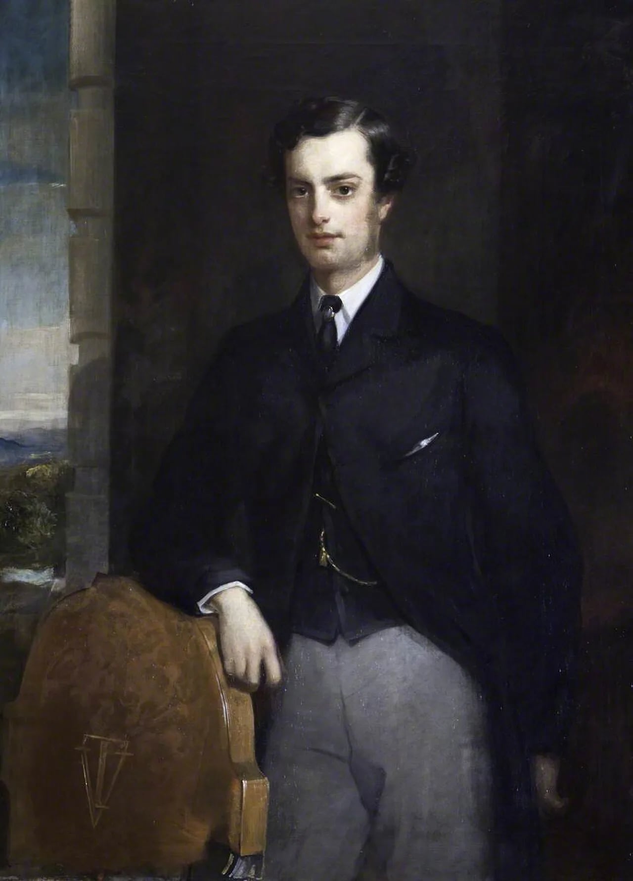 Portrait of Thomas Bowater Vernon (1832–1859) – memorial page