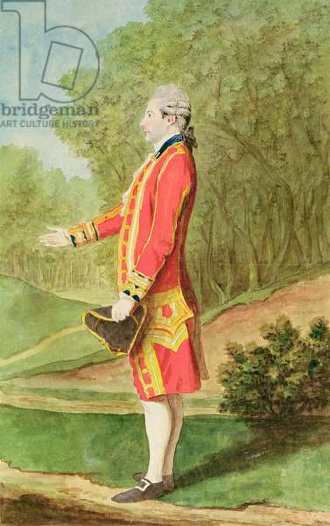 Portrait of Comte Francois de Brossard (1739–1822) – memorial page