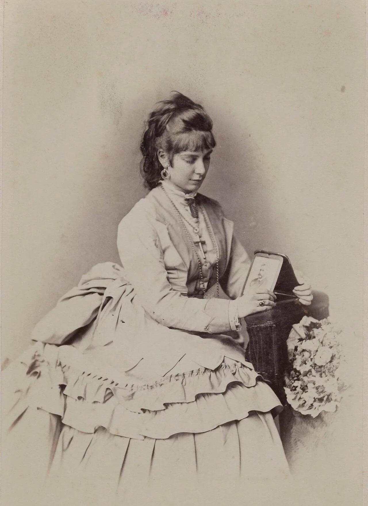 Porträt von Albertine Prinzessin von Montenuovo (1853–1895) – Gedenkseite