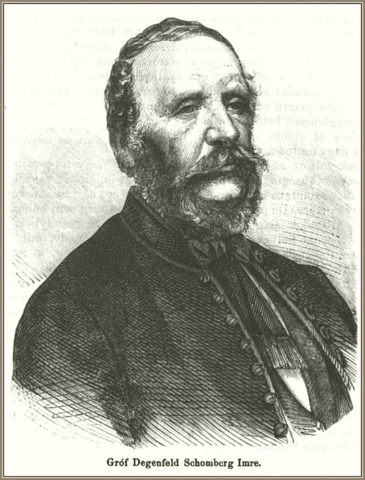 Portrait of Emmerich Christoph Graf Degenfeld-Schonburg (1810–1883) – memorial page