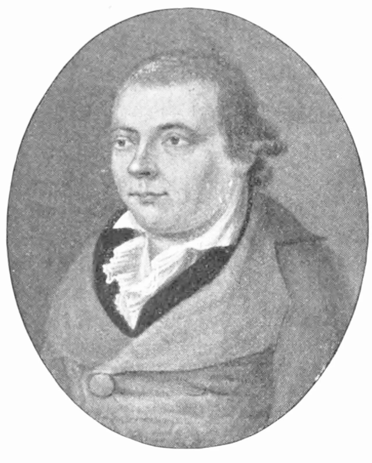 Porträt von Karl Philipp Conz (1762–1827) – Gedenkseite