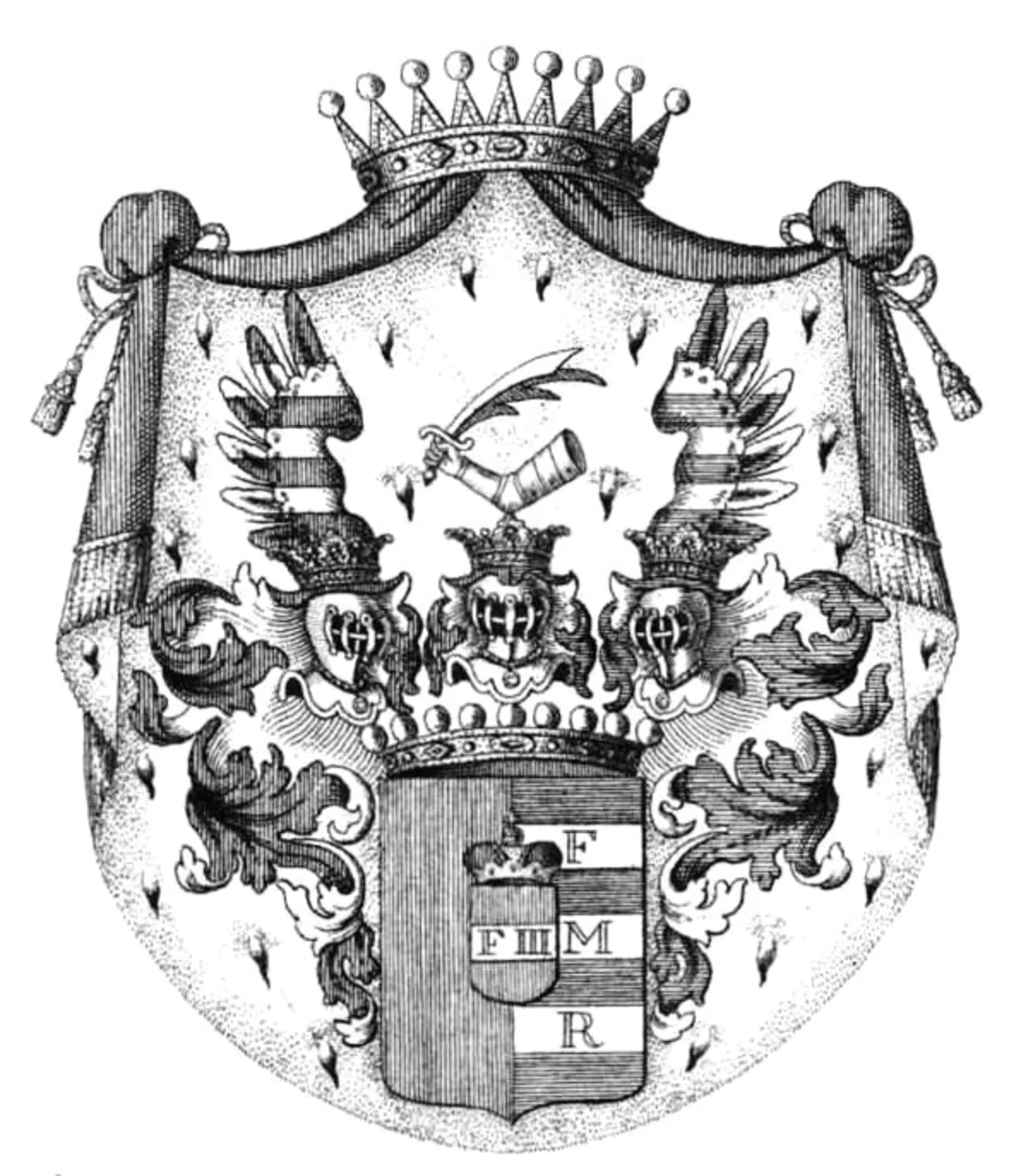 Porträt von Rudolf Czernin von Chudenitz und Morzin (1855–1927) – Gedenkseite