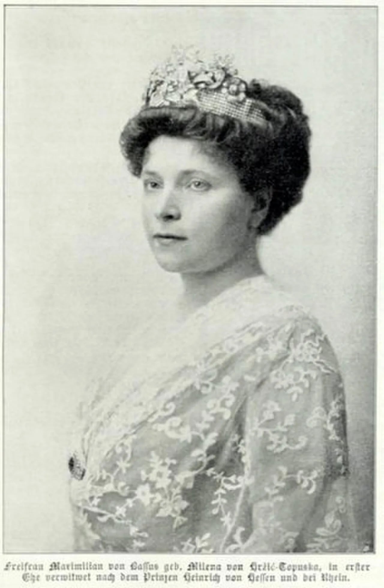Portrait of Emilie von Dornberg (1868–1961) – memorial page