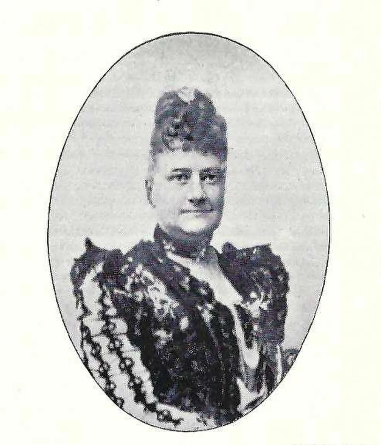 Porträt von Henriette Elisabeth Prinzessin von Schleswig-Holstein-Sonderburg-Augustenburg (1833–1917) – Gedenkseite