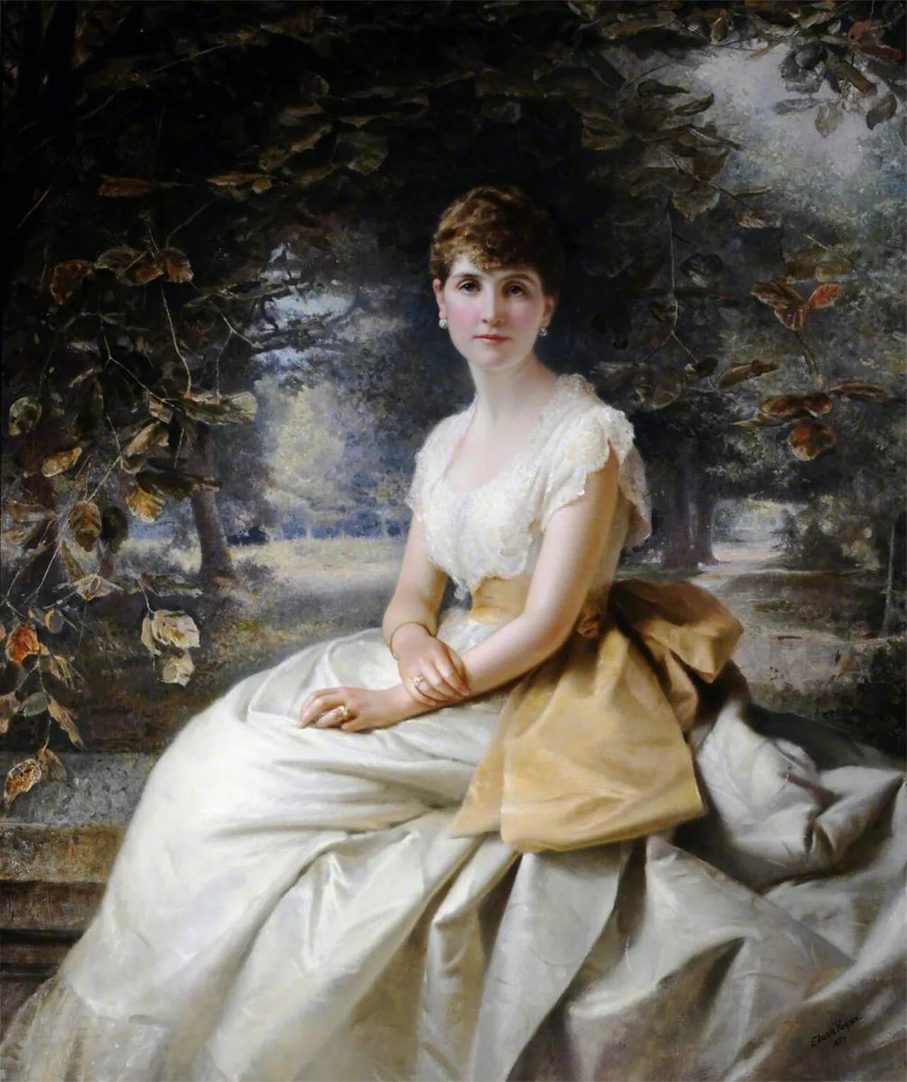 Porträt von Florence Wellesley (1853–1932) – Gedenkseite