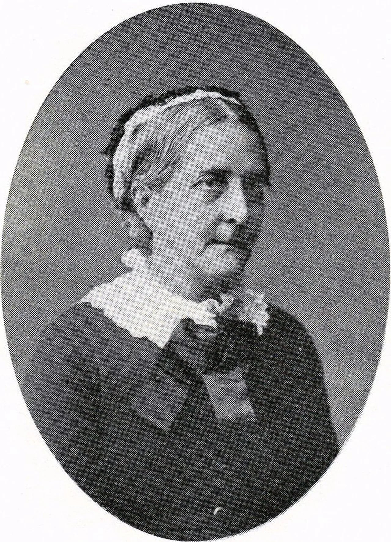 Porträt von Emilia Fröding (1827–1887) – Gedenkseite