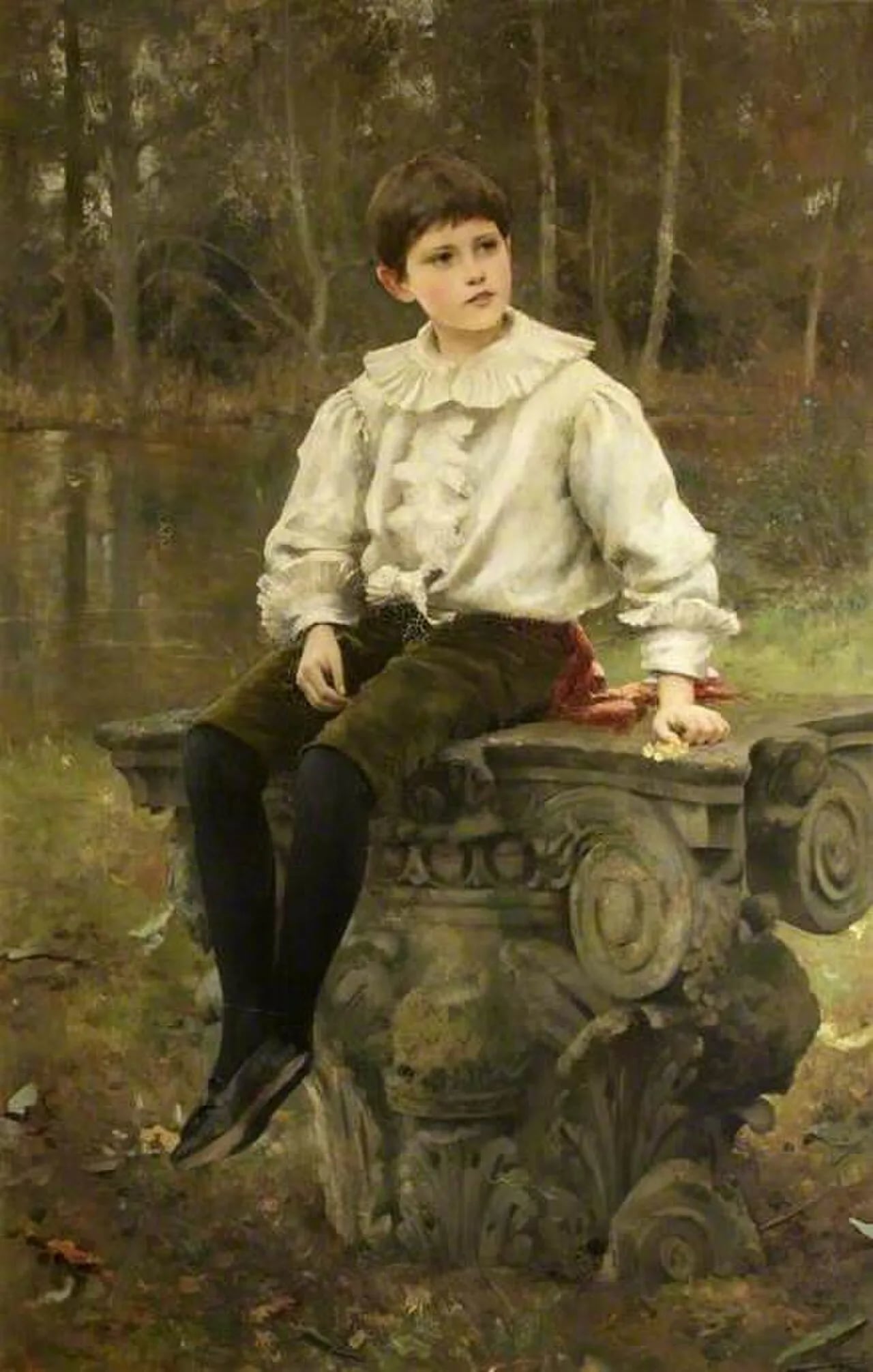 Portrait of Edmund Antrobus (1886–1914) – memorial page