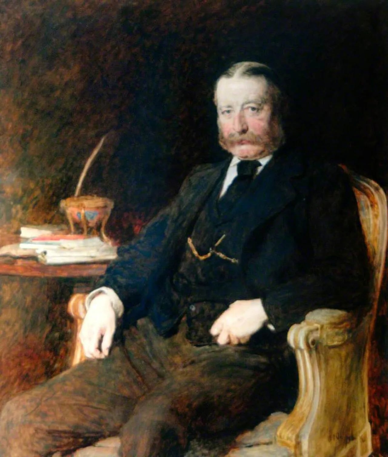 Portrait of Sir Lindsay Wood, 1st Bt. (1834–1920) – memorial page