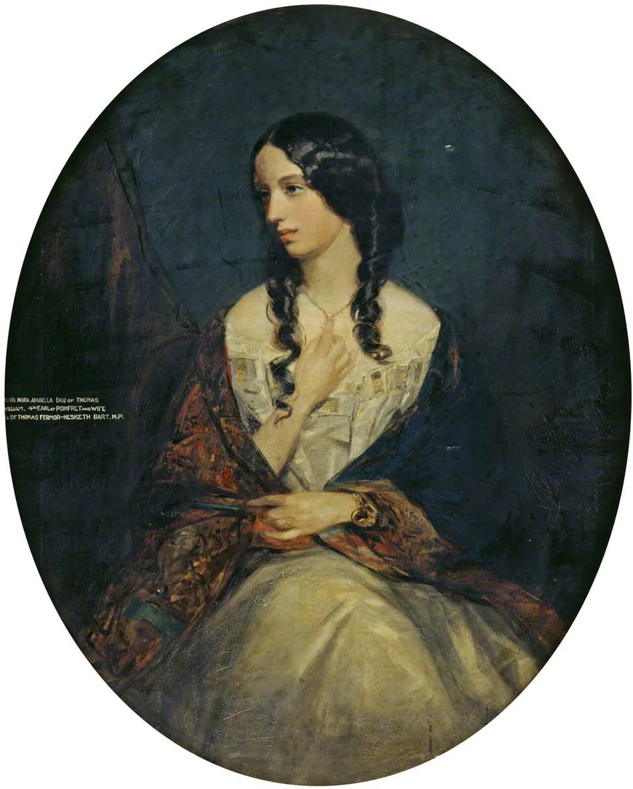 Portrait of Lady Anna Maria Isabella Fermor (1828–1870) – memorial page