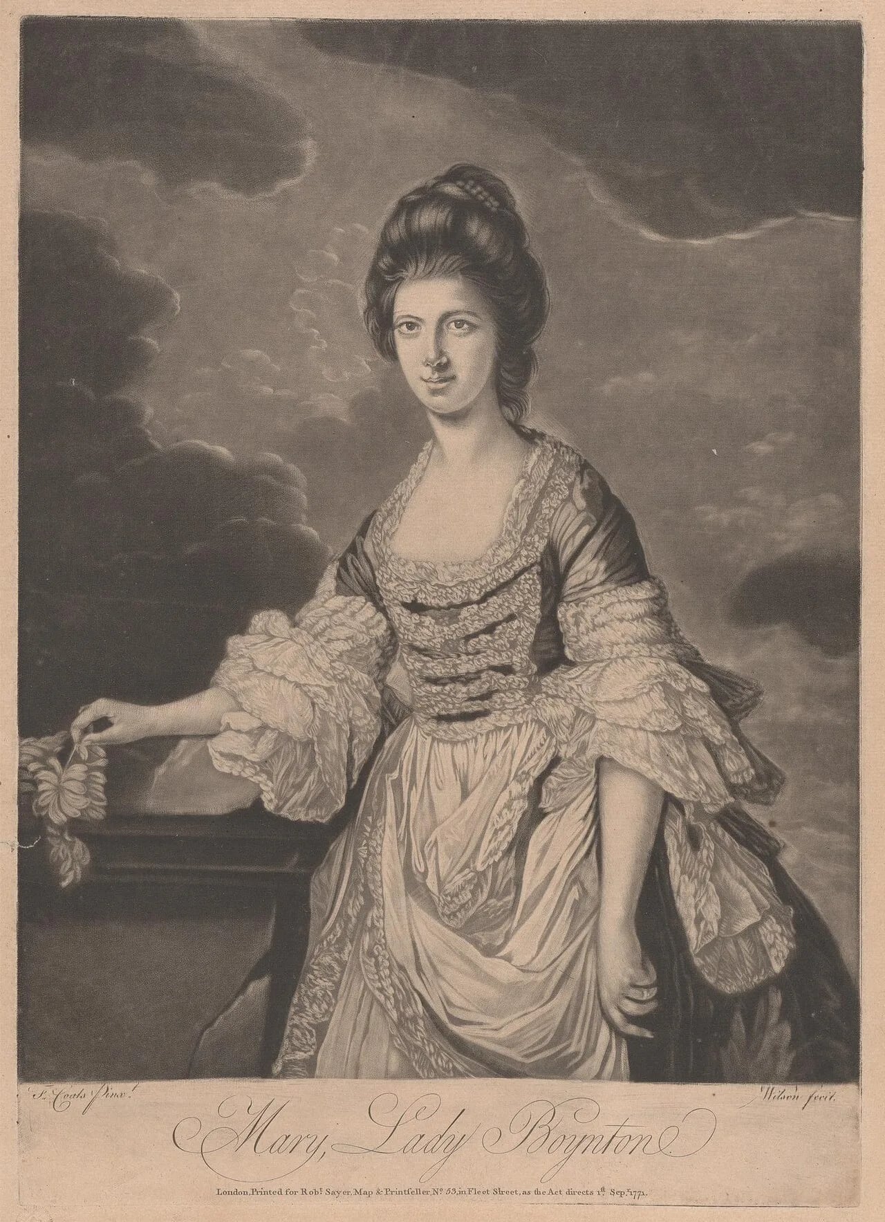 Portrait of Mary Heblethwayte (1749–1815) – memorial page