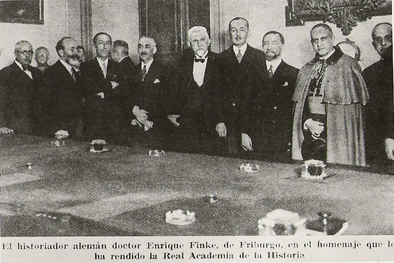 Porträt von Heinrich Finke (1855–1938) – Gedenkseite