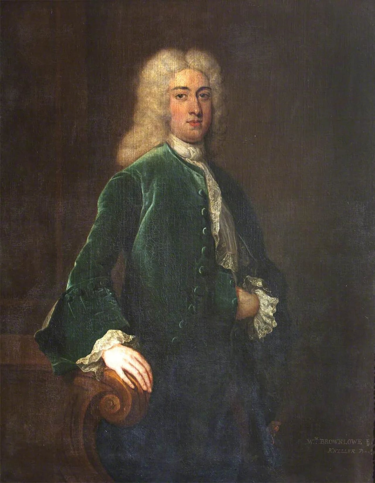 Portrait of William Brownlow (1699–1726) – memorial page