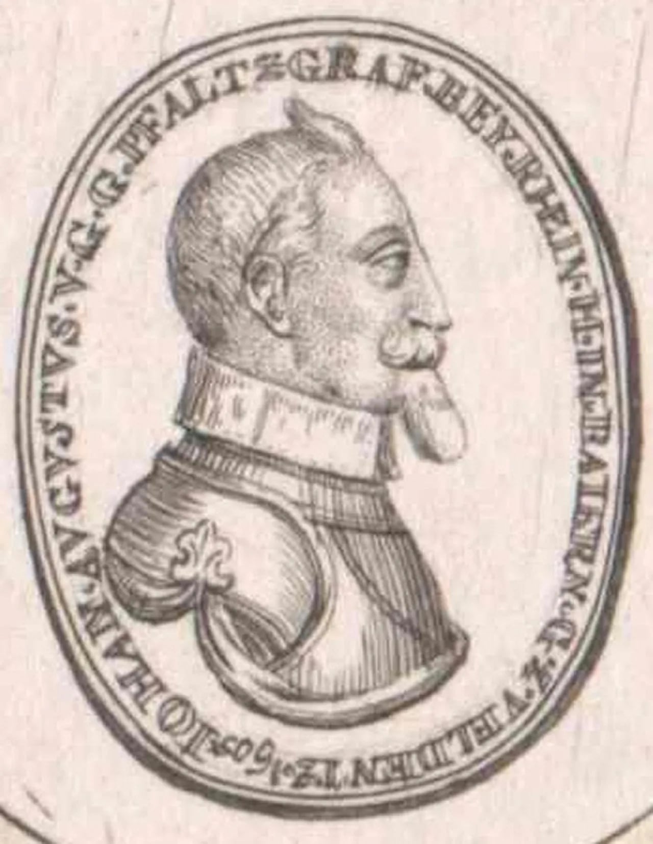 Porträt von Johann August (1575–1611) – Gedenkseite