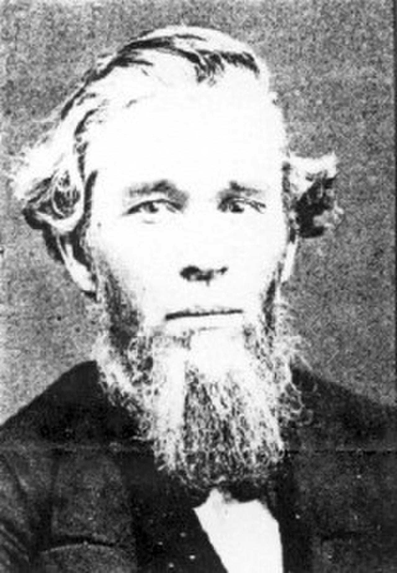 Portrait of Solomon Lewis Withey (1820–1886) – memorial page