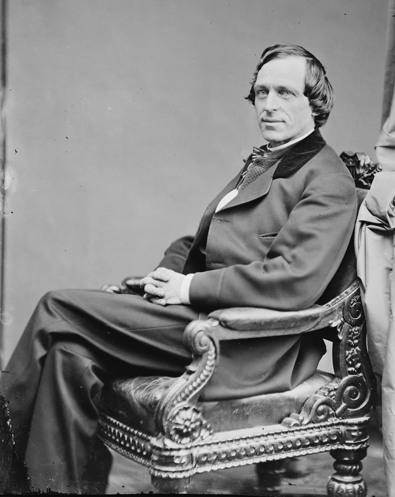 Porträt von Solomon Newton Pettis (1827–1900) – Gedenkseite
