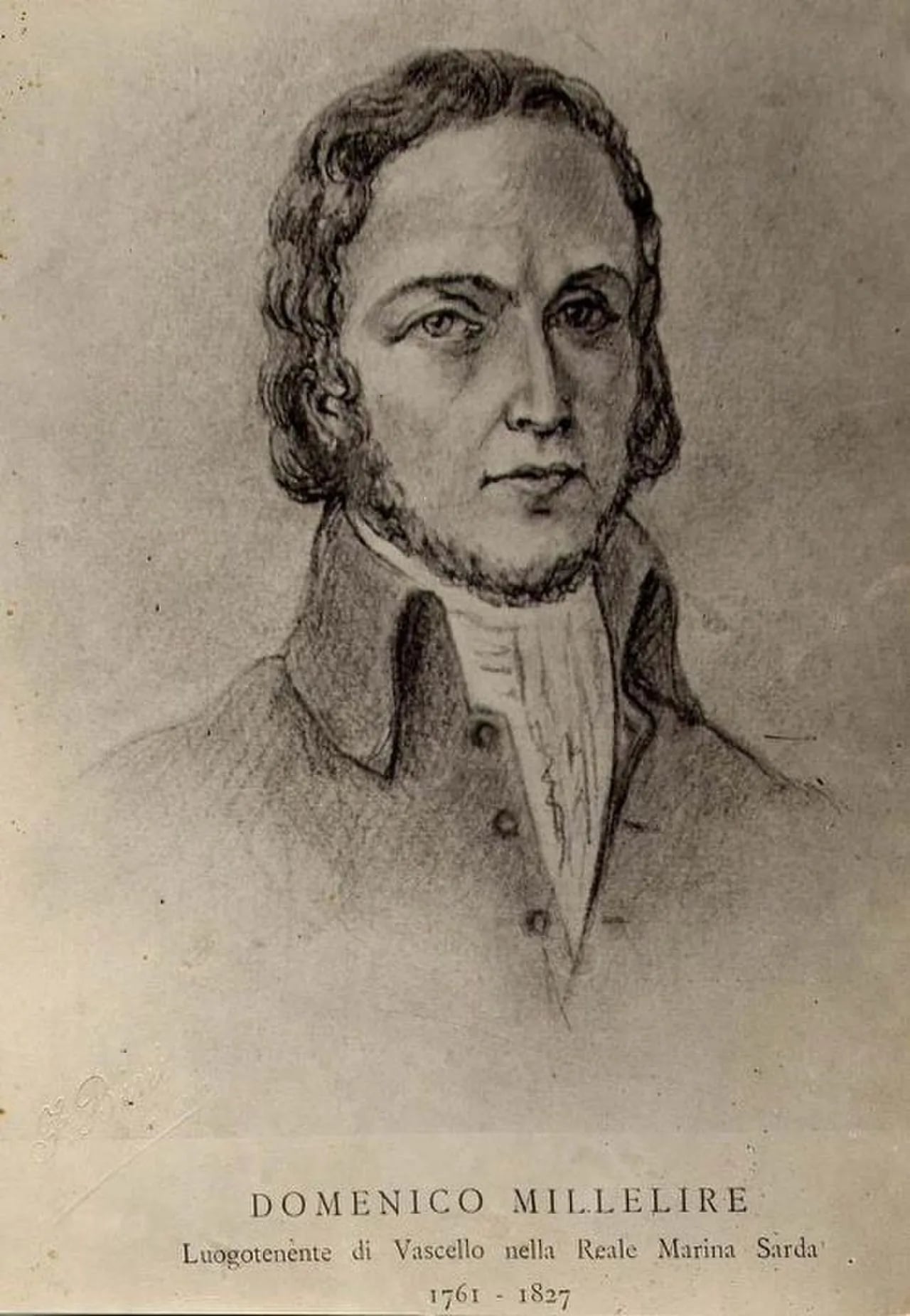 Porträt von Domenico Millelire (1761–1827) – Gedenkseite