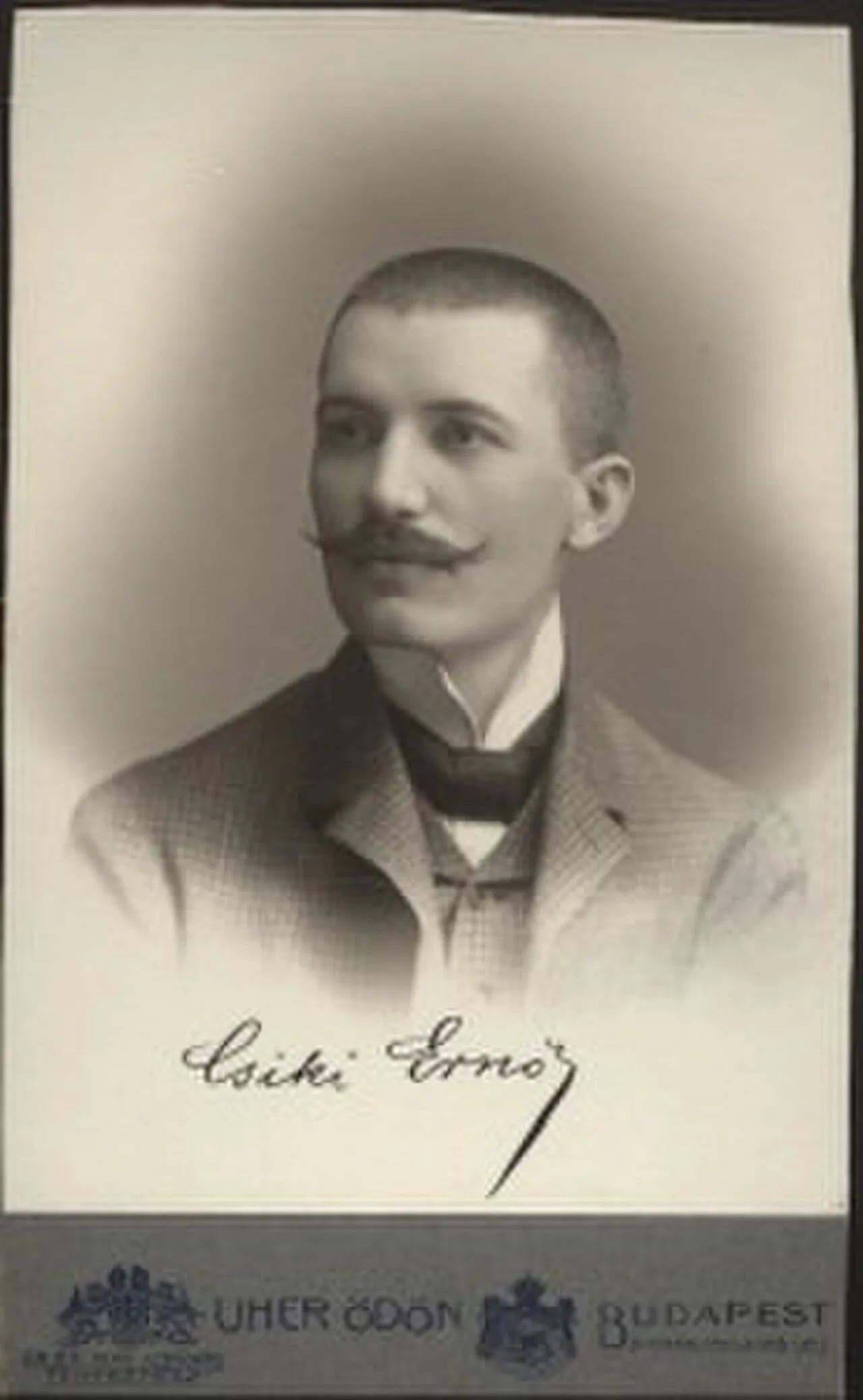 Portrait of Ernő Csíki (1875–1954) – memorial page