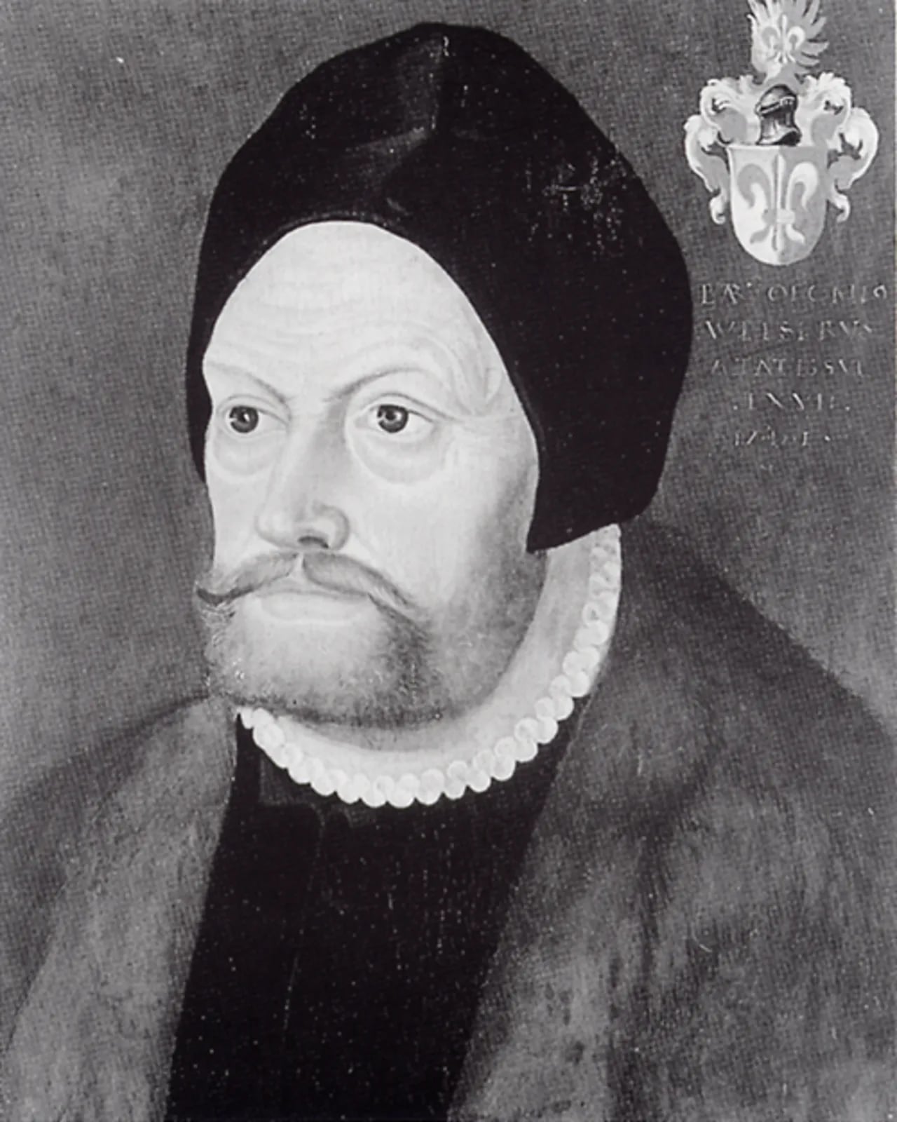 Porträt von Bartholomäus V. Welser (1484–1561) – Gedenkseite
