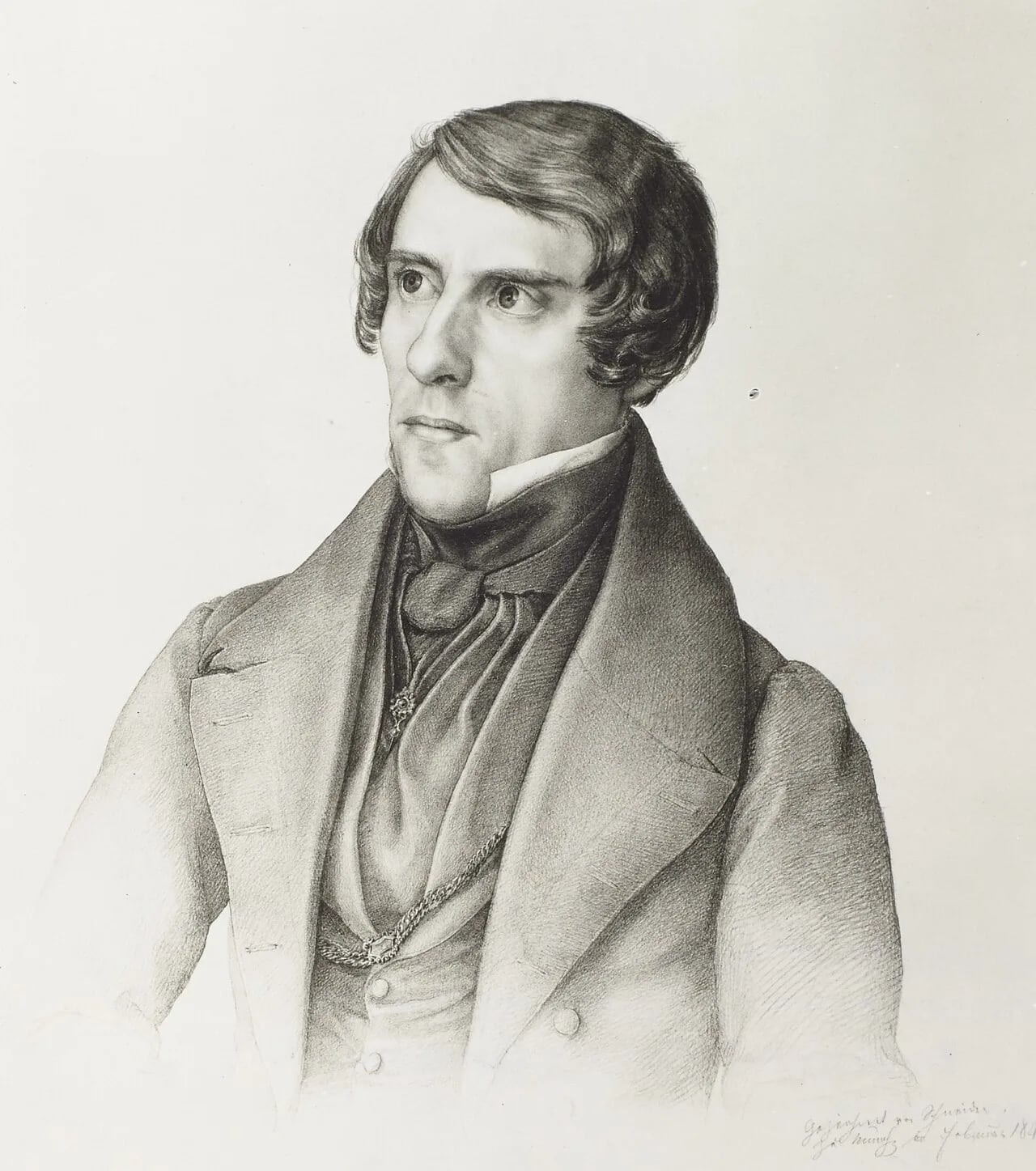 Porträt von Georg Kaspar Nagler (1801–1866) – Gedenkseite